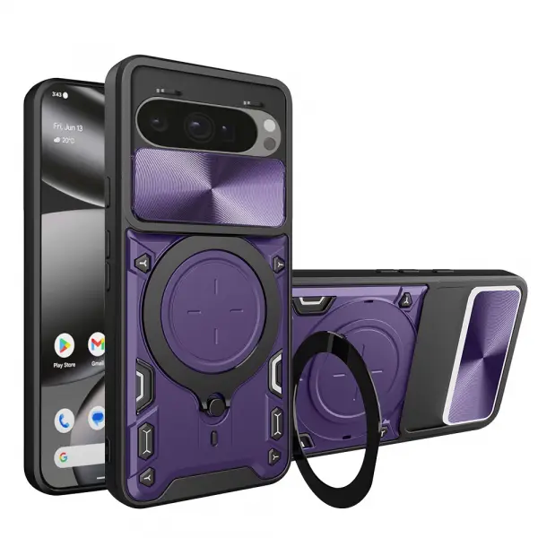Husa pentru Google Pixel 10 Pro XL, Techsuit, CamGuard Pro, Mov