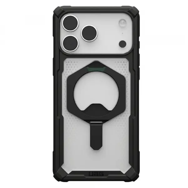Husa MagSafe pentru Apple iPhone 17 Pro, Urban Armor Gear, Plasma XTE, Neagra Transparenta