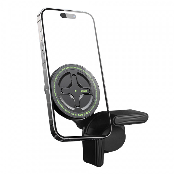 Incarcator Auto Wireless Blueo Ape Legend EV Car, 15W, 1.67A, Negru