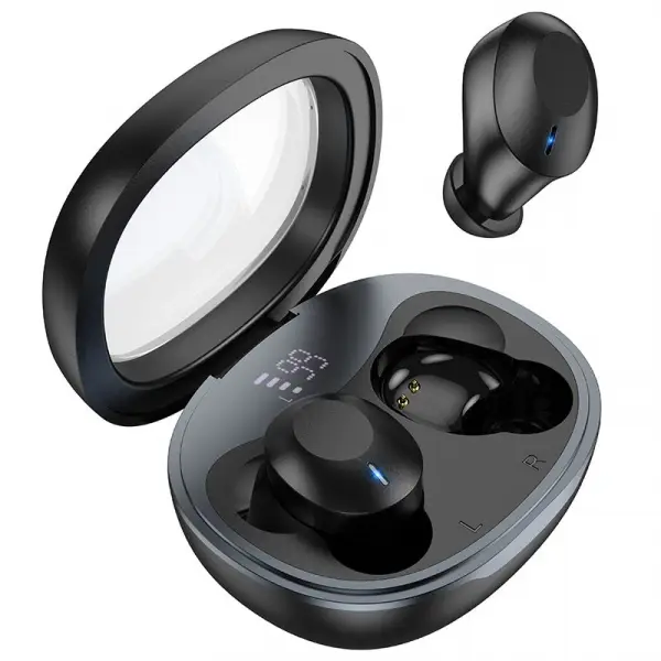 Handsfree Bluetooth HOCO EQ3, TWS, Negru