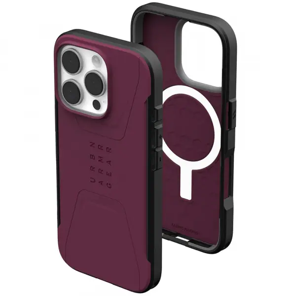 Husa MagSafe pentru Apple iPhone 16 Pro Max, Urban Armor Gear, Civilian, Visinie