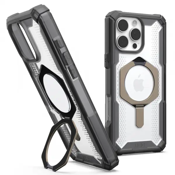 Husa MagSafe pentru Apple iPhone 16 Pro, Urban Armor Gear, Plasma XTE, Gri