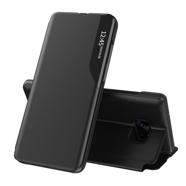 Husa pentru Samsung Galaxy S7 edge G935, Techsuit, eFold, Neagra