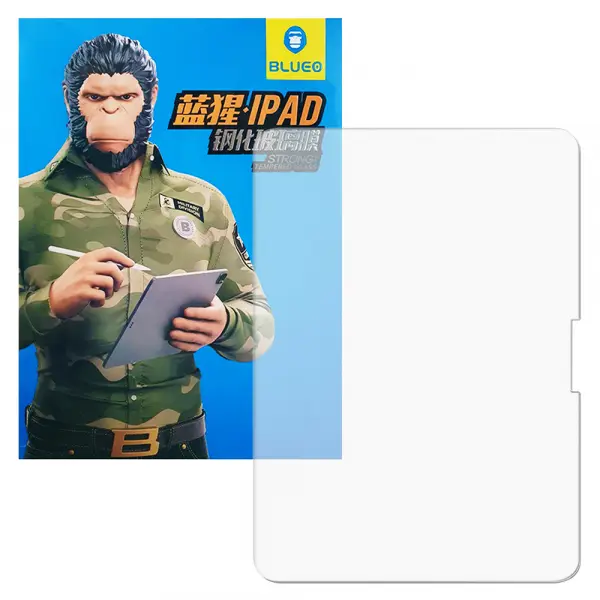 Folie de protectie Ecran Blueo HD pentru Apple iPad Pro 13 (2024), Sticla Securizata, Full Glue