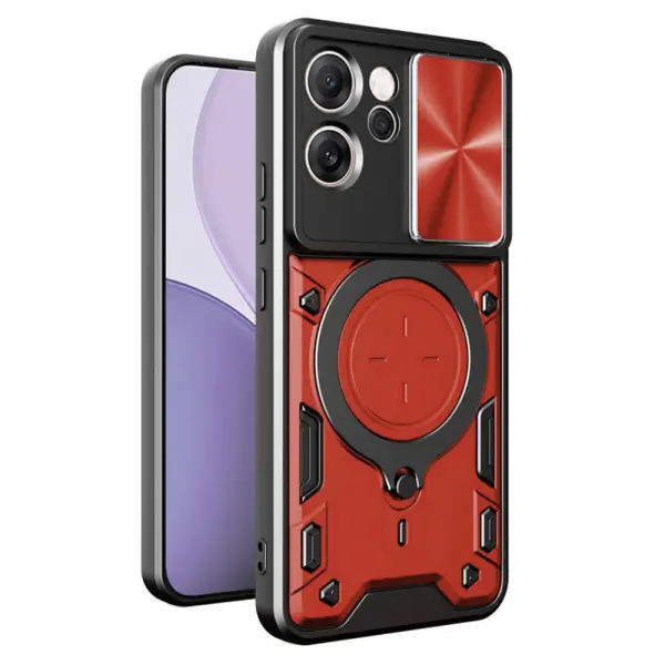 Husa pentru Oppo Reno14 FS 5G / Reno14 F, Techsuit, CamGuard Pro, Rosie