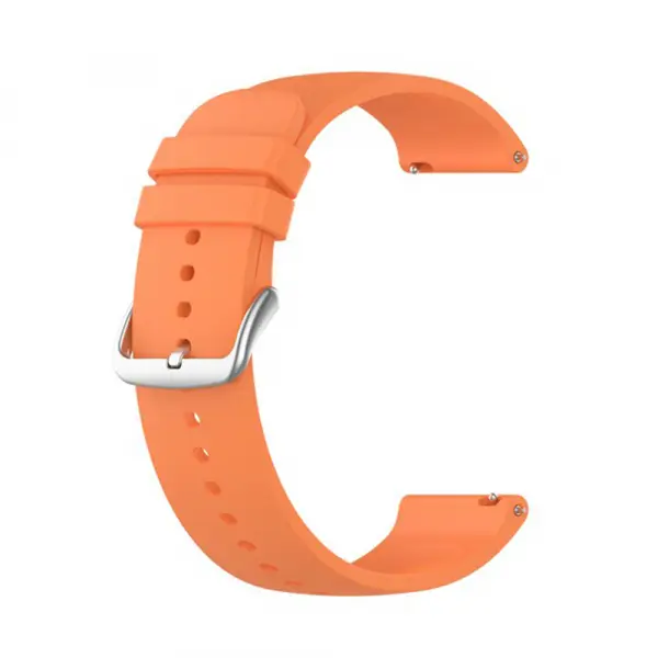 Curea Techsuit W001 pentru Samsung Galaxy Watch / Huawei Watch Series, 22mm, Portocalie