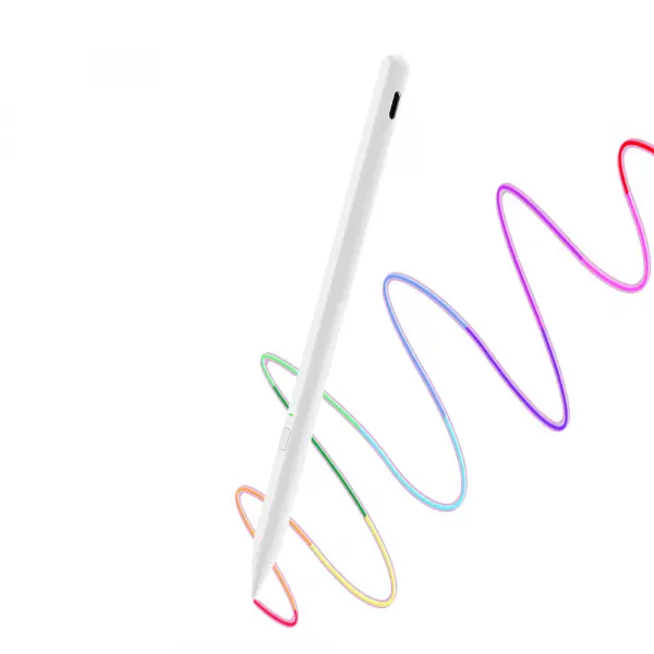 Touch Pen Techsuit AX10 pentru Apple iPad, Versiune Activ, Alb