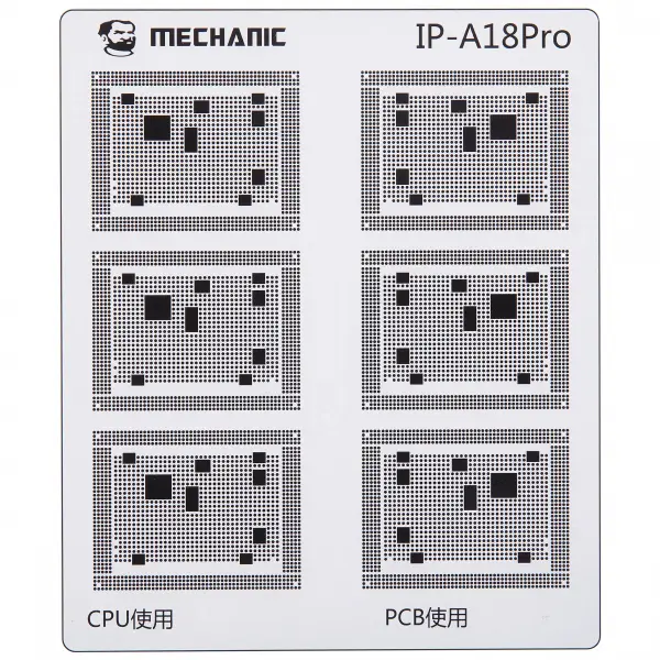 Sablon Izolare Trasee CI Mechanic pentru Apple iPhone 6 - 16 Series