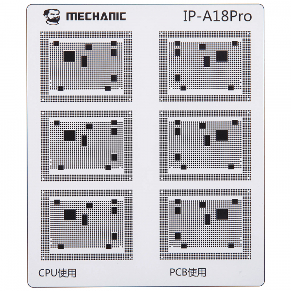 Sablon Izolare Trasee CI Mechanic pentru Apple iPhone 6 - 16 Series