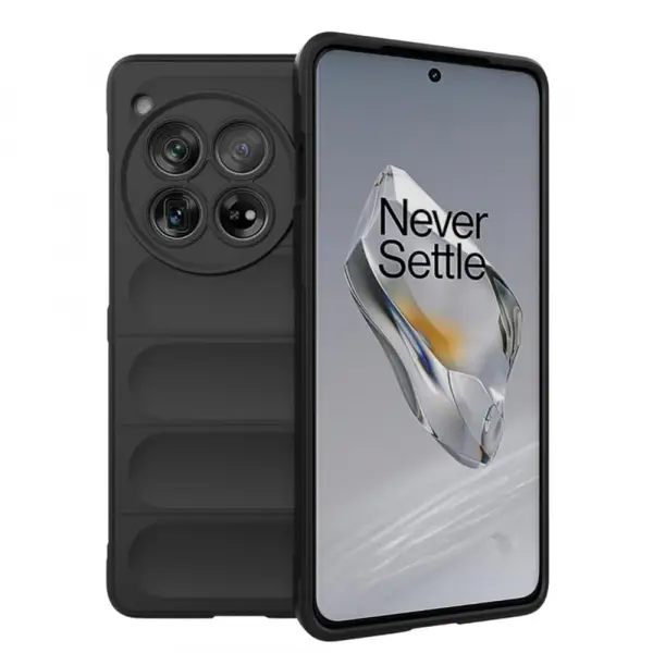 Husa pentru OnePlus 12, Techsuit, Magic Shield, Neagra