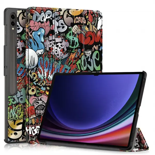 Husa pentru Samsung Galaxy Tab S8 Ultra, Techsuit, FoldPro Urban Vibe, Multicolor