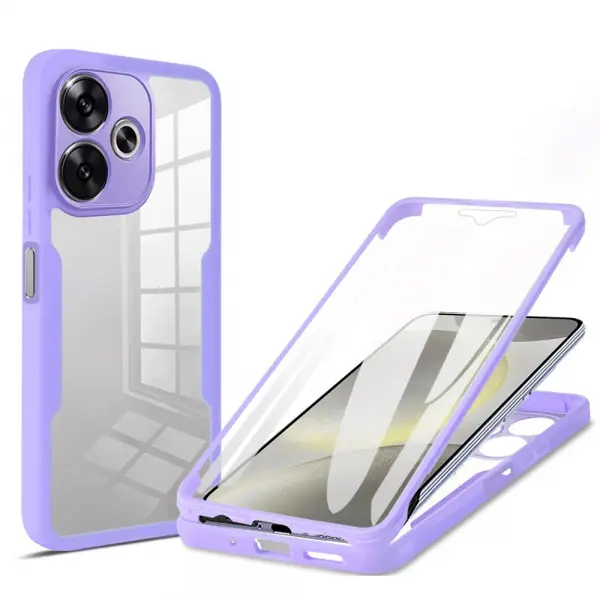 Husa pentru Xiaomi Poco F6, Techsuit, ColorVerse 360, Mov