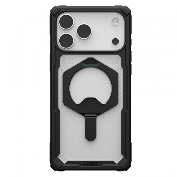 Husa MagSafe pentru Apple iPhone 17 Pro Max, Urban Armor Gear, Plasma XTE, Neagra Transparenta