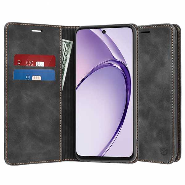 Husa pentru Oppo A3 4G / A3, Techsuit, Confy, Neagra