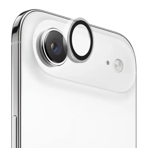 Folie de protectie Camera Spate Blueo Metal Frame pentru Apple iPhone 17 Air, Sticla Securizata, Transparenta