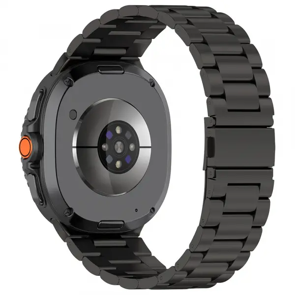 Curea Techsuit W010 pentru Samsung Galaxy Watch8 / Watch8 Classic Series, Neagra