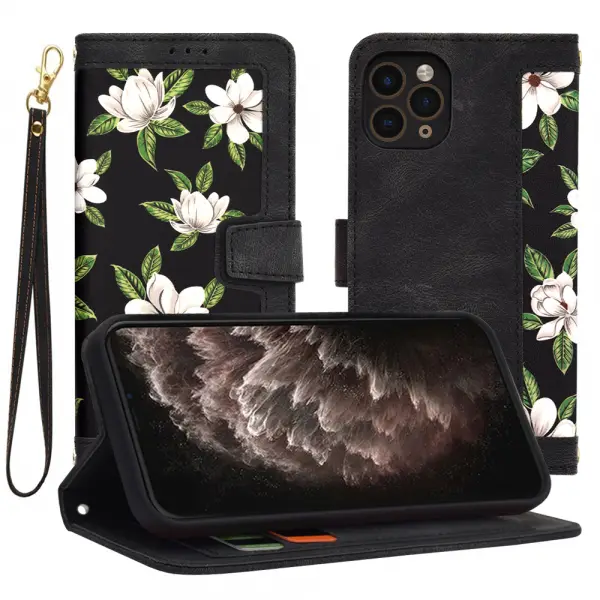 Husa pentru Apple iPhone 11 Pro, Techsuit, FlipCraft, Neagra