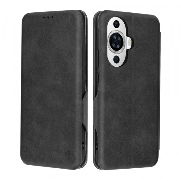 Husa pentru Huawei nova 12s / nova 11, Techsuit, Safe Wallet Plus, Neagra