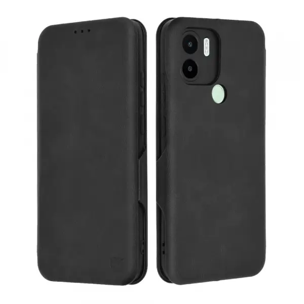 Husa pentru Xiaomi Redmi A2+ / A1+, Techsuit, Safe Wallet Plus, Neagra