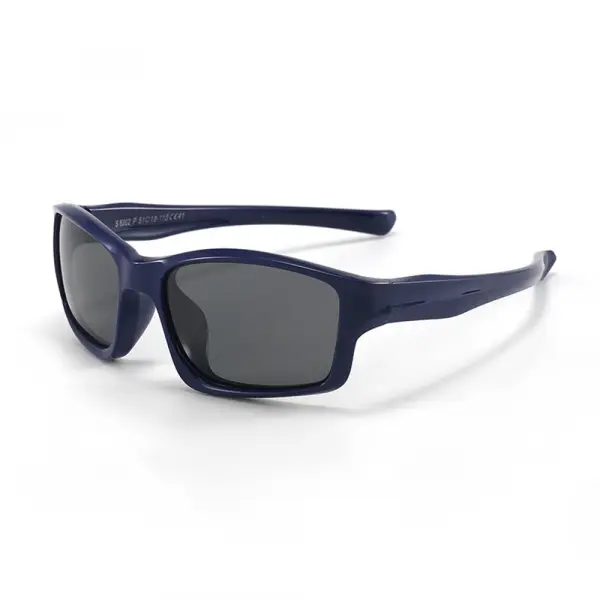 Ochelari De Soare Sport Copii Techsuit 8202-C41, Polarizati, Bleumarin
