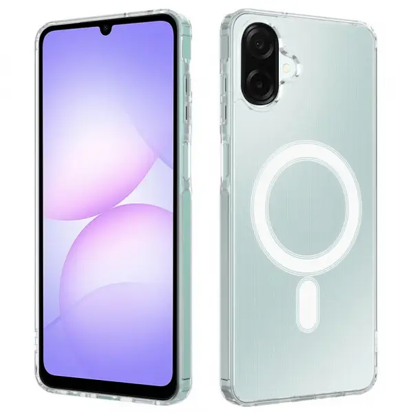 Husa MagSafe pentru Samsung Galaxy A07 4G A075, Techsuit, Pro, Transparenta