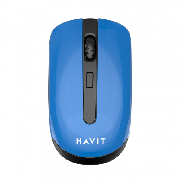 Mouse Wireless HAVIT MS989GT, 800DPI - 1600DPI, Negru Albastru