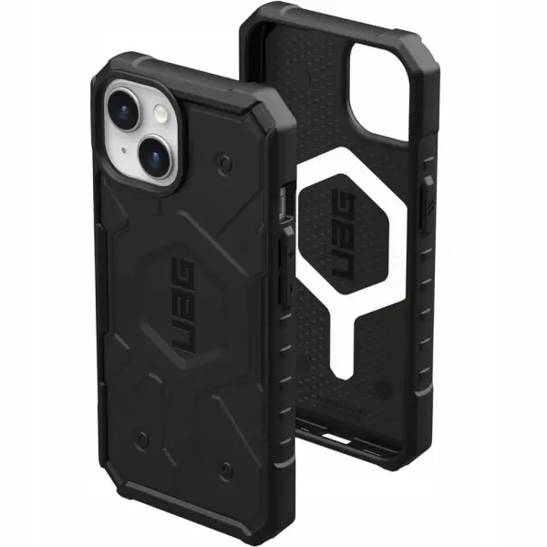 Husa MagSafe pentru Apple iPhone 15 Plus, Urban Armor Gear, Pathfinder, Neagra