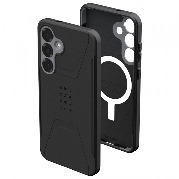 Husa MagSafe pentru Samsung Galaxy S25+ S936, Urban Armor Gear, Civilian Pro, Neagra