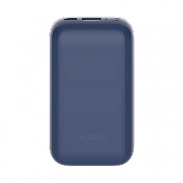 Baterie Externa Xiaomi Pocket Edition Pro, 10000mAh, 33W, QC + PD, 1 x USB-A - 1 x USB-C, Bleumarin BHR5785GL