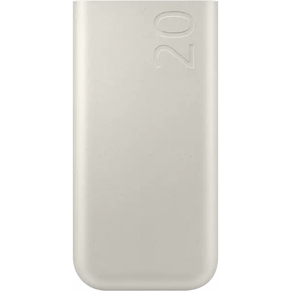 Baterie Externa Samsung, 20000mAh, 45W, PD, 3 x USB-C, Bej EB-P4520XUEGEU