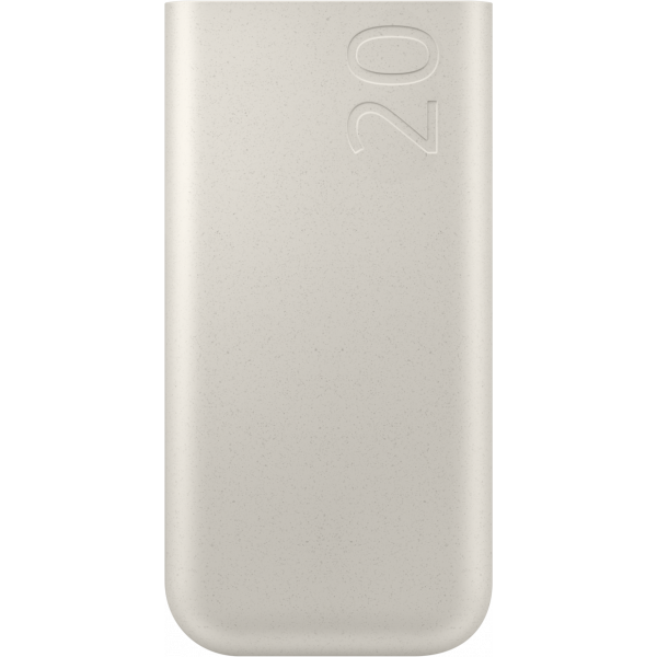 Baterie Externa Samsung, 20000mAh, 45W, PD, 3 x USB-C, Bej EB-P4520XUEGEU
