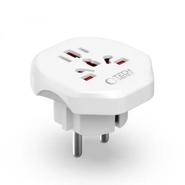 Adaptor Retea Tech-Protect US / UK / AU / FI / CN - Europa, Alb