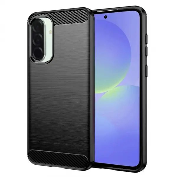 Husa pentru Samsung Galaxy A37 5G, Techsuit, Carbon, Neagra
