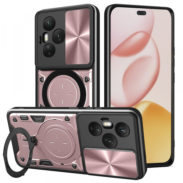 Husa pentru Honor 400 Pro, Techsuit, CamGuard Pro, Roz Aurie
