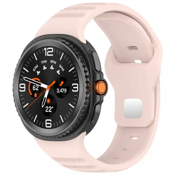 Curea Techsuit W050 pentru Samsung Galaxy Watch8 / Watch8 Classic Series, Roz