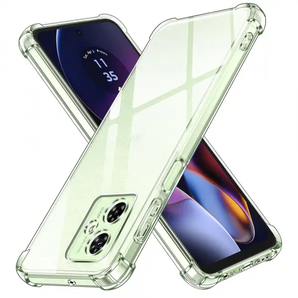 Husa pentru Motorola Moto G64 / G54 Power Edition, Techsuit, Shockproof Clear, Transparenta
