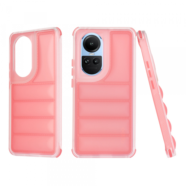 Husa pentru Oppo Reno10 / Reno10 Pro, Techsuit, Wave Shield, Rosie