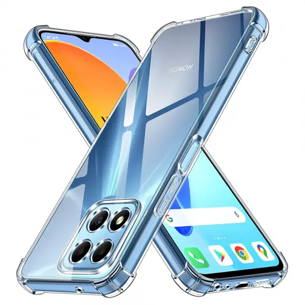 Husa pentru Honor 70 Lite / X6 / X8 5G, Techsuit, Shockproof Clear, Transparenta