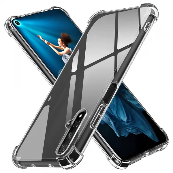 Husa pentru Huawei nova 5T / Honor 20, Techsuit, Shockproof Clear, Transparenta