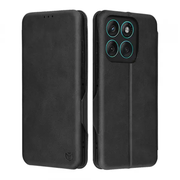 Husa pentru Motorola Edge 60 Fusion / Edge 60, Techsuit, Safe Wallet Plus, Neagra