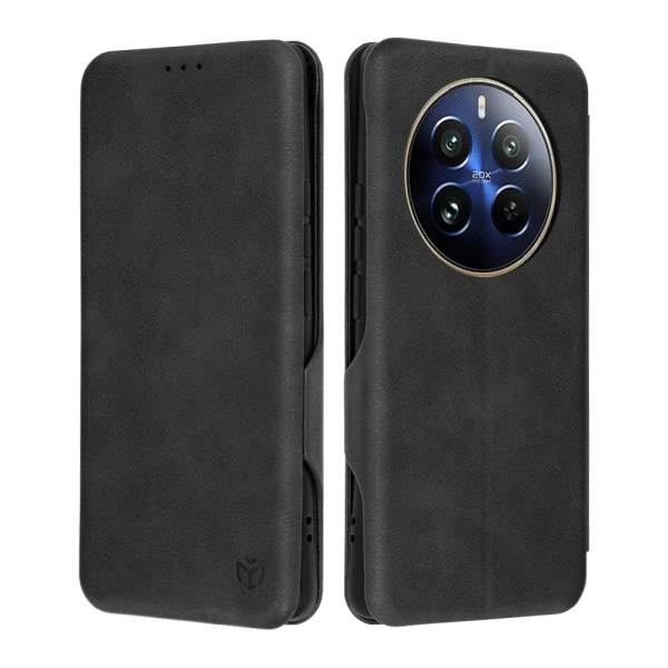 Husa pentru Realme 12 Pro / 12 Pro+, Techsuit, Safe Wallet Plus, Neagra