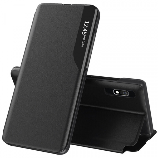 Husa pentru Samsung Galaxy A10 A105 / M10 M105, Techsuit, eFold, Neagra