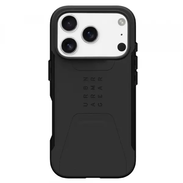 Husa MagSafe pentru Apple iPhone 17 Pro, Urban Armor Gear, Civilian, Neagra
