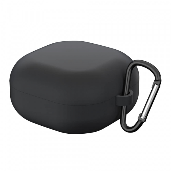 Husa Techsuit Silicone pentru Samsung Galaxy Buds FE / Buds2 Pro / Buds2 / Buds Pro / Buds Live, Neagra