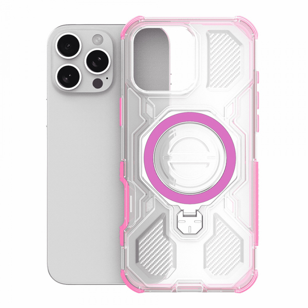 Husa pentru Xiaomi Redmi 15C 5G / 15C 4G, Techsuit, Carbon Shield Pro, Roz