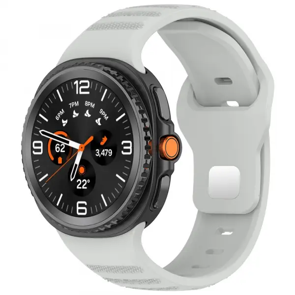 Curea Techsuit W050 pentru Samsung Galaxy Watch8 / Watch8 Classic Series, Gri