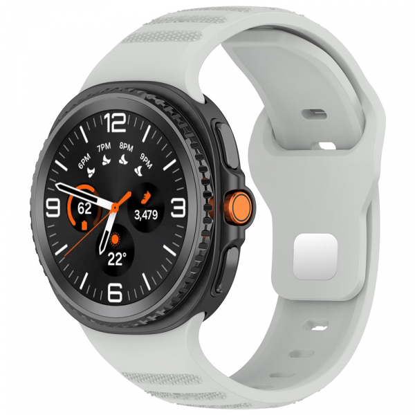 Curea Techsuit W050 pentru Samsung Galaxy Watch8 / Watch8 Classic Series, Gri
