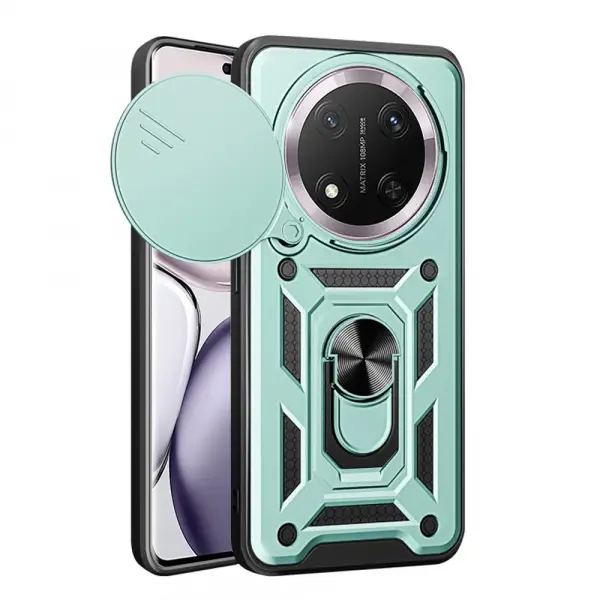 Husa pentru Honor X9c / Magic7 Lite, Techsuit, CamShield, Verde