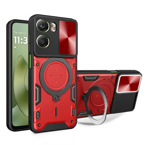 Husa pentru Motorola Moto G06, Techsuit, CamGuard Pro, Rosie