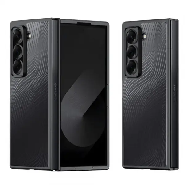 Husa pentru Samsung Galaxy Z Fold Special, DUX DUCIS, Aimo, Neagra